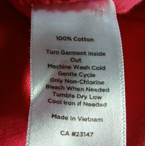 Talbots pink cotton top - Picture 4 of 4